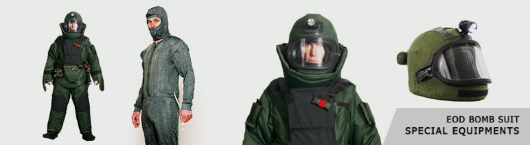 EOD Bomb Suit & Helmet